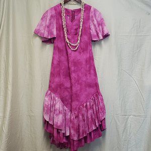 🍁Elegant Fuchisa colored Muumuu Maxi.